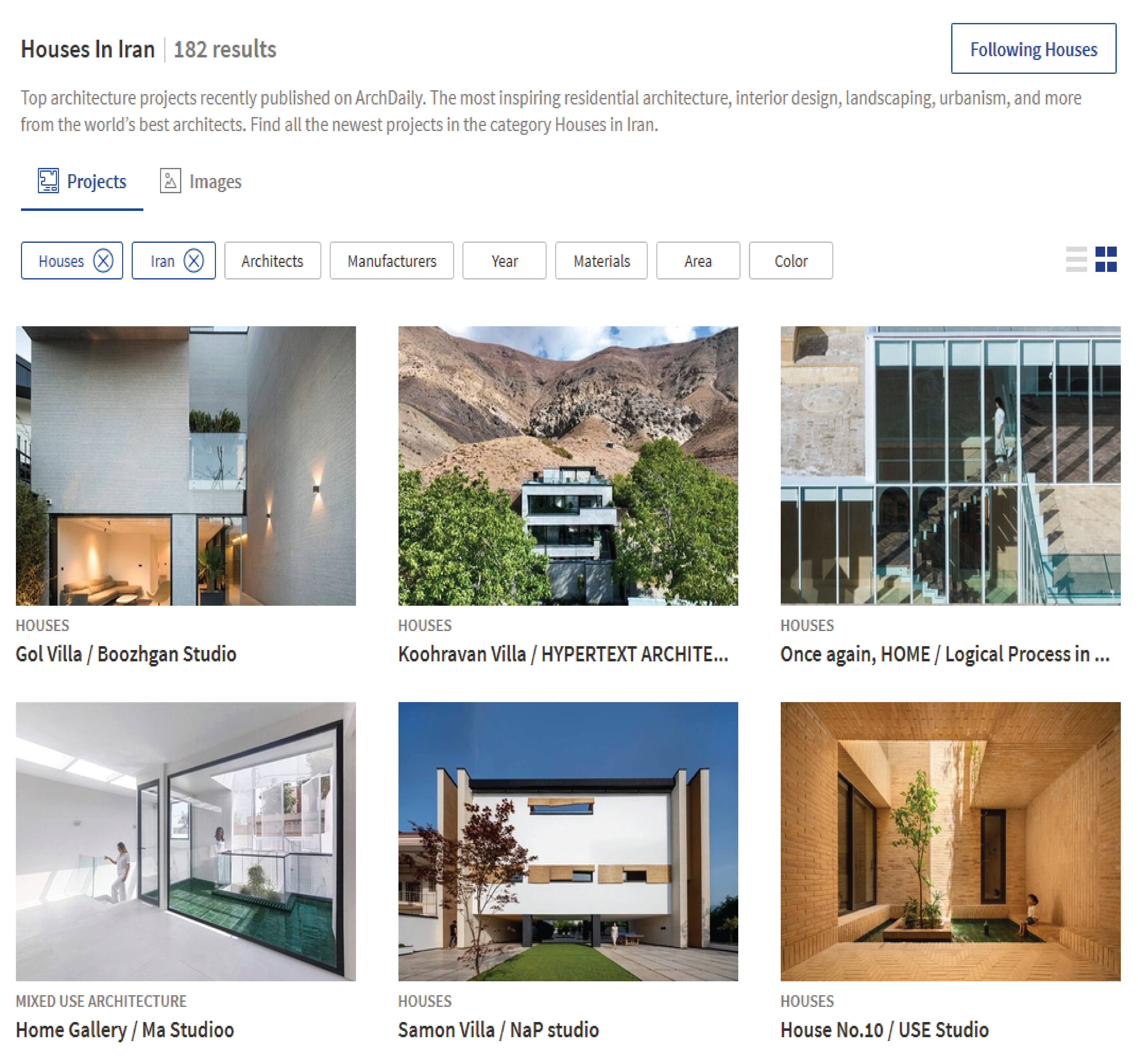 samon houses in iran